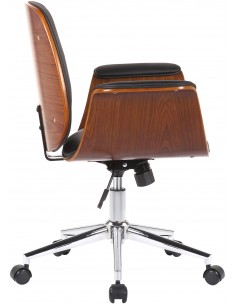 Kontorstol i formtræ og... 2