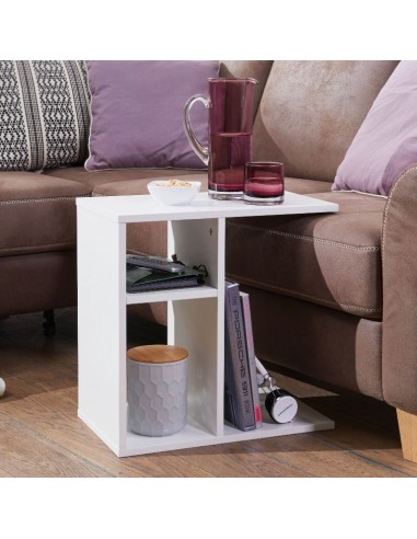 Sofabord i møbelplade 50 x 30 cm - Hvid