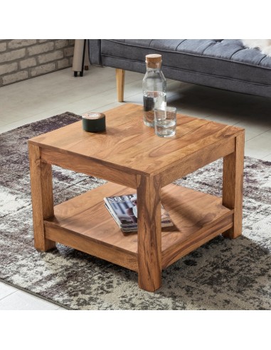Sofabord i akacietræ 60 x 60 cm - Akacie