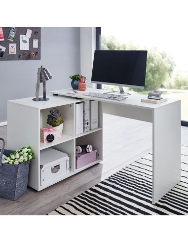 Skrivebord i møbelplade 117 x 88 cm -...