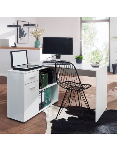 Skrivebord i møbelplade 120 x 106,5...