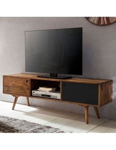 Tvbord i sheeshamtræ 140 x 35 cm -...