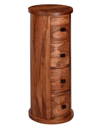 Kommode i sheeshamtræ H85 x B35 cm -...