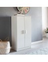 Skoskab i møbelplade H108 x B55 cm - Hvid