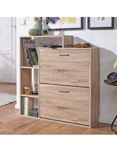 Skoskab i møbelplade H93 x B85 cm -...