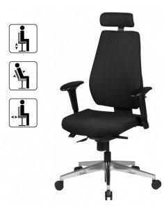 Kontorstol i metal og... 2