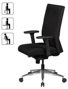 Kontorstol i metal og... 2