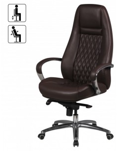 Kontorstol i metal og ægte... 2