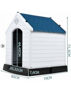 Hundehus i kunststof H71,5... 2