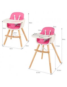 Højdejusterbar højstol i... 2