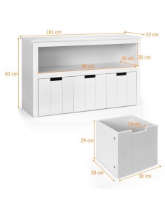 Opbevaringsboks med 3... 2