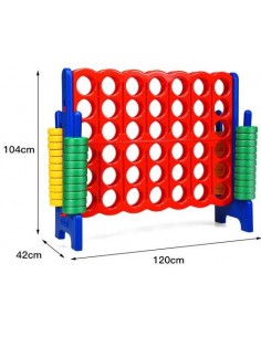 Jumbo 4 på stribe spil H104... 2