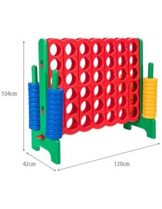 Jumbo 4 på stribe spil H104... 2