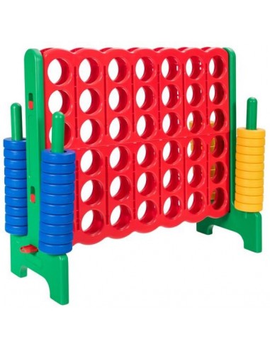 Jumbo 4 på stribe spil H104 x B120 cm...