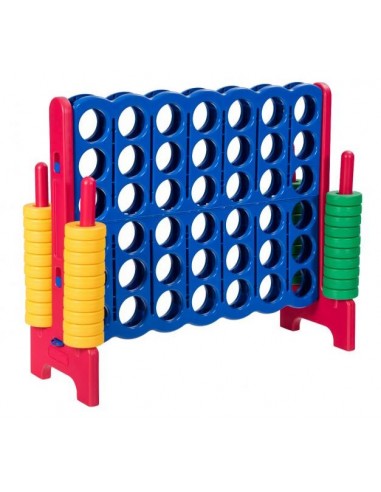 Jumbo 4 på stribe spil H104 x B120 cm...