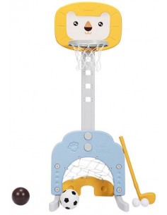 Højdejusterbart basketball...