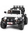 Jeep Elbil til 2 børn 12V L123 cm - Hvid