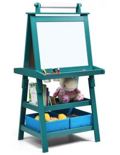 Staffeli med tavle og...