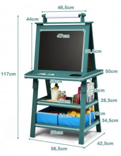 Staffeli med tavle og... 2