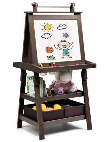 Staffeli med tavle og whiteboard i...