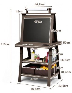 Staffeli med tavle og... 2