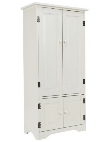 Skab med 2 dobbeltskabe i mdf H123 x...