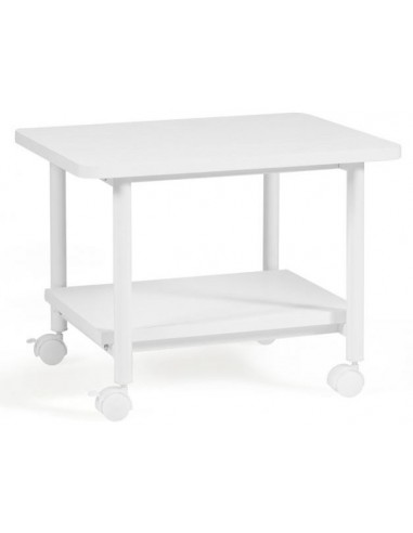 Sofabord på hjul i metal og mdf 49 x...