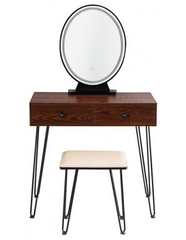 Sminkebord med spejl i metal og mdf...