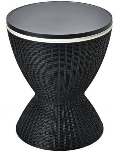 Havebord i polyrattan og...