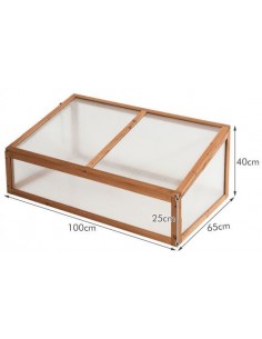 Mini drivhus højbed i... 2