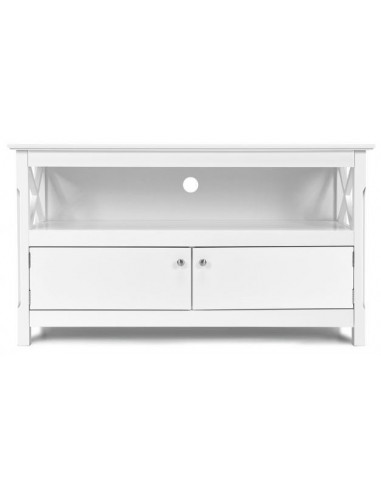 Tvbord i mdf H61 x B112 cm - Hvid