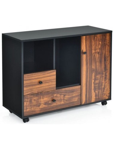 Sideboard på hjul i møbelplade H69,5...