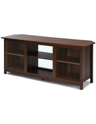 Tvbord i møbelplade H60 x B147 cm - Brun