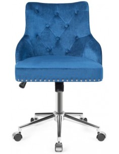 Kontorstol i velour H84 -... 2