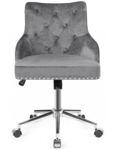 Kontorstol i velour H84 -... 2