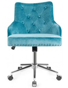 Kontorstol i velour H84 -... 2