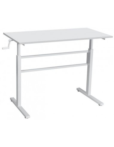 Højdejusterbart computerbord i stål...