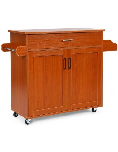 Serveringsvogn i mdf og træ 116 x 40...