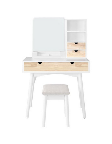 Sminkebord med spejl i mdf og træ...