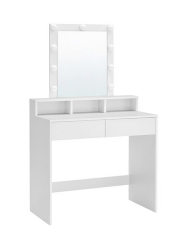 Sminkebord med spejl i møbelplade...