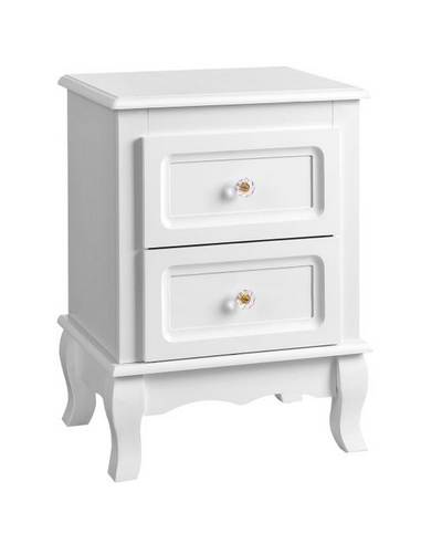 2 x Sengeborde i mdf og træ H52,5 x...