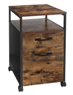 Skuffesektion i metal og...