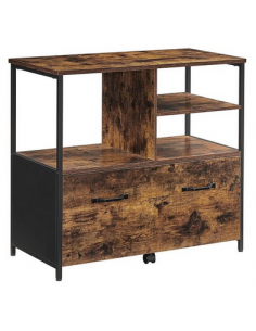 Skuffesektion i metal og...