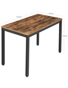 Skrivebord i metal og... 2