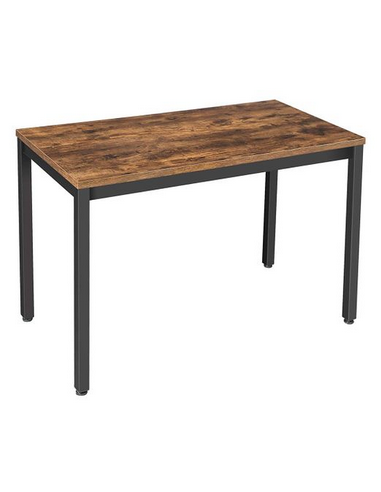 Skrivebord i metal og møbelplade H76...