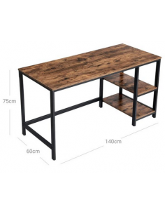 Skrivebord i metal og... 2