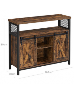 Sideboard i metal og... 2