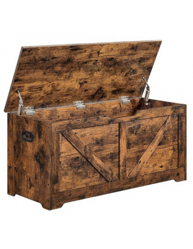 Bænk med opbevaring i møbelplade 100...