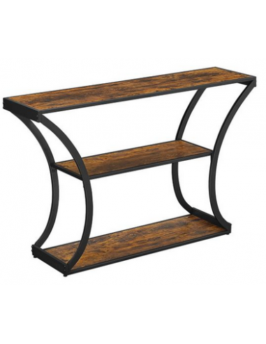 Konsolbord i metal og møbelplade 120...