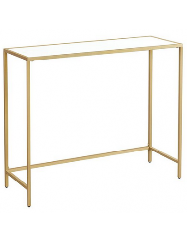 Konsolbord i metal og møbelplade 100...